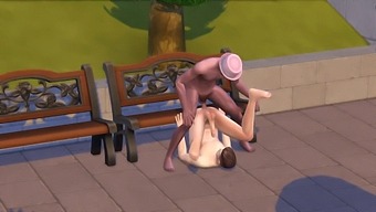 Sims 4 Gay Couple Fucking In The Park
