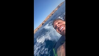 Chris Diamond'S Brazilian Buddy Gets An Unreal Ride On A Jet Ski