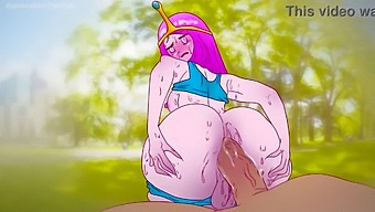 Princess Bubblegum'S Erotic Encounter In The Park For A Chocolate Treat - Anime And Cartoon Fusion