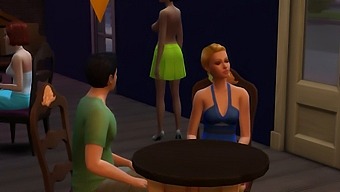 Intense Sexual Encounter On The First Date In A Restaurant