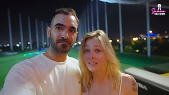 Blonde Babe Enjoys Passionate Sex On The Golf Course - Sammmnextdoor