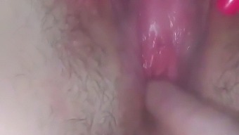 Intense Pussy Play With Dildo And Fingers