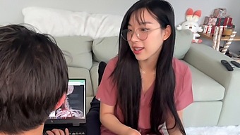 Hd Videos Of Asian Coed Elle Lee'S Oral Skills With Medical Tutor