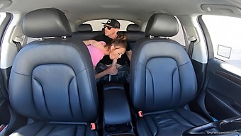 Natural Beauty Gets Creampied By Her Uber Driver In Hd