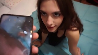 Exclusive Pov Video: Stepsister Seduces Me For Photos To Break Up With Her Boyfriend